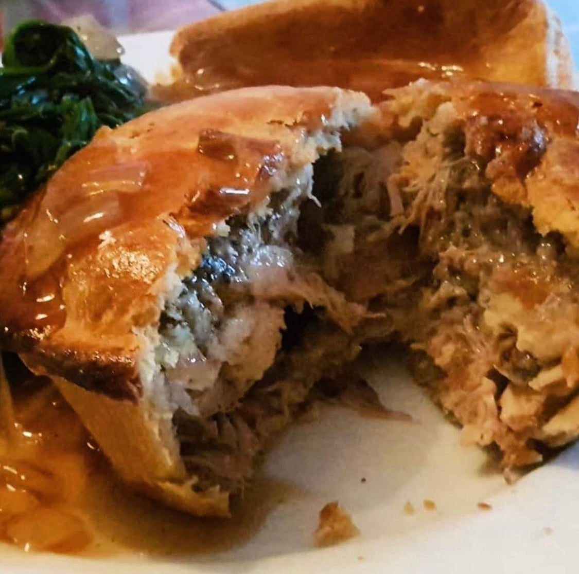 Chicken, Gravy and Stuffing Pie