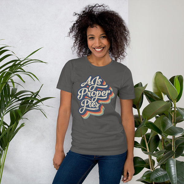 Retro Aged Short-Sleeve Unisex T-Shirt