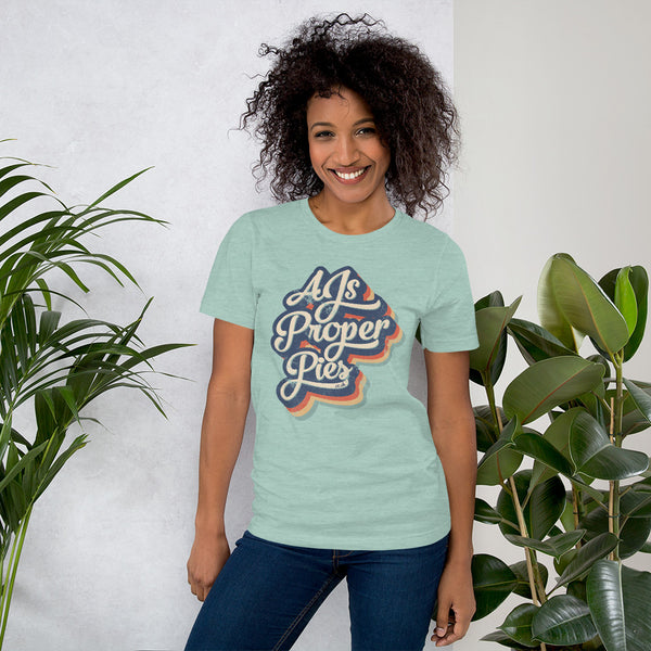 Retro Aged Short-Sleeve Unisex T-Shirt