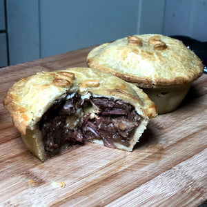 Steak Red Wine and Stilton Pie